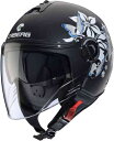 Caberg カバーグ Riviera V4 X Mia Jet Helmet ジェットヘルメット オープンフェイスヘルメット サンバイザー ライダー バイク オートバイ ツーリング スクーター 街乗り にも おすすめ (AMACLUB)