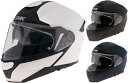 【4XLまで】【ダブルバイザー】SMK Gullwing 06 Helmet ジェットヘルメット オープンフェイスヘルメット ライダー バイク オートバイ ツーリング スクーター 街乗り にも おすすめ (AMACLUB)(2)