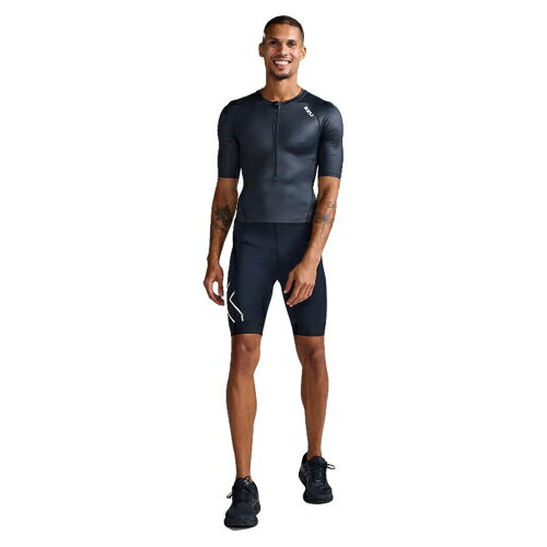 2XU ツータイムズユー Core short sleeve trisuit レーシングスーツ 半袖 トライスーツ 自転車スーツ 自転車ウエア ロードバイク ト...