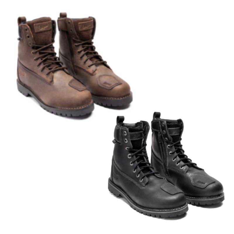 ＼全品3000円クーホン゜★20時〜12/4限定／Broger Alaska Vintage Motorcycle Boots ライディングブーツ バイクブーツ ライダー バイク レーシング ツーリング エンデューロ アウトドア にも かっこいい おすすめ (AMACLUB)