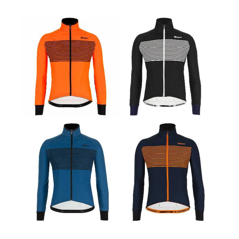 \全品1500円OFF★11/26(水)限定Bフライデー /【4XLまで】Santini サンティーニ Colore Jacket 自転車ウェア ライディングジ...
