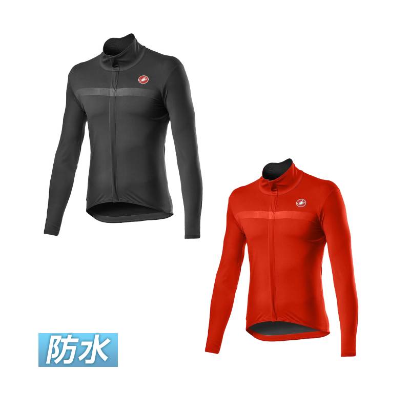 \全品1500円OFF★11/26(水)限定Bフライデー /【防水】Castelli Goccia Jacket ライディングジャケット ロードバイク 自転車ウ...