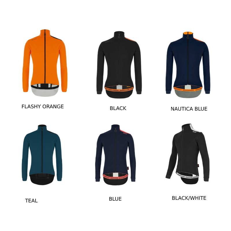 \全品1500円OFF★11/26(水)限定Bフライデー /【3XLまで】【防水】Santini サンティーニ Vega Multi Jacket 自転車ウェア...