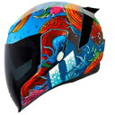 \全品1000円クーホン゜★8/7(木)限定/Icon アイコン Airflite Inky Helmet フルフェイスヘルメット ライダー バイク ツーリングにも かっこいい おすすめ (AMACLUB)