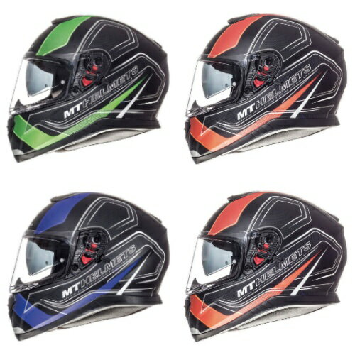＼全品P5倍★11/20(木)限定／Mt Helmets Thunder 3 SV Trace フルフェイスヘルメット ライダー バイク ツーリングにも かっこいい 大きいサイズあり おすすめ (AMACLUB)
