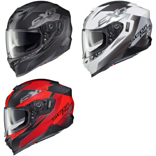 ＼全品1500円OFF★5/26(日)限定／【3XLまで】Scorpion スコーピオン EXO-T520 Factor Helmet フルフェイスヘルメット ライダー バイク レーシング ツーリングにも かっこいい 大きいサイズあり おすすめ (AMACLUB)