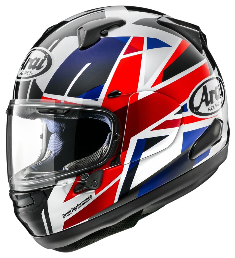 ＼全品2500円+5%OFF★5/25(土)限定／Arai アライ Signet-X UK Flag Helmet フルフェイスヘルメット ライダー バイク レーシング ツーリングにも かっこいい おすすめ (AMACLUB)