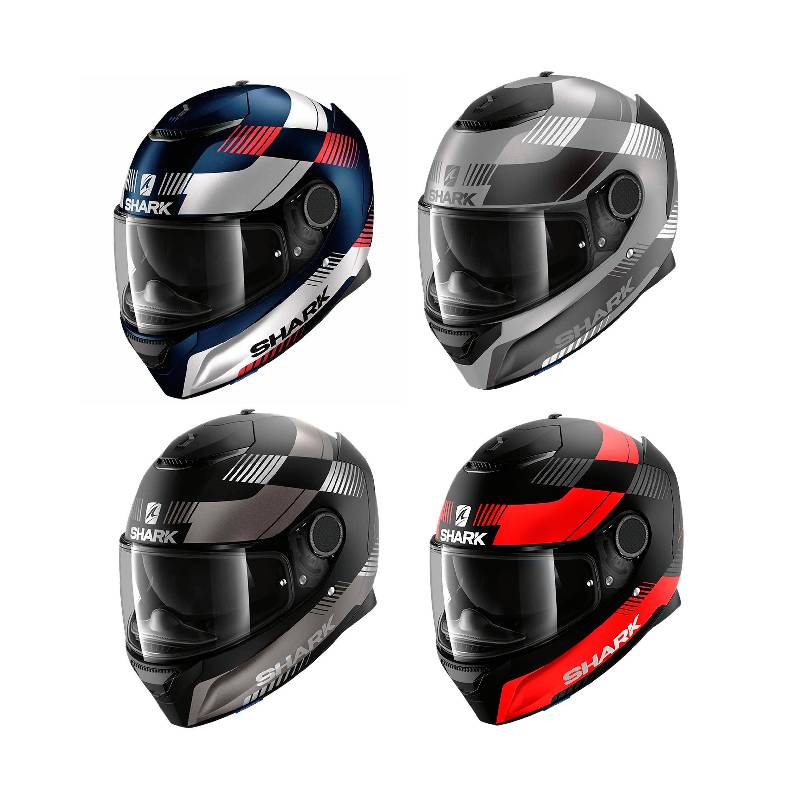 ＼4万以上で5％OFF★最終日／Shark シャーク Spartan 1.2 Strad Full Face Helmet フルフェイスヘルメット ライダー バイク レーシング ツーリングにも かっこいい おすすめ(AMACLUB)