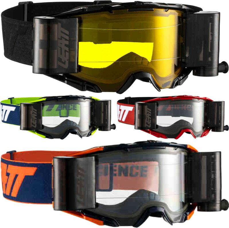 ＼全品P5倍★11/20(木)限定／Leatt リアット Velocity 6.5 Roll-Off モトクロス ゴーグル ライダー バイク ツーリングにも かっこいい おすすめ (AMACLUB)