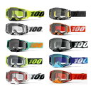 100% Armega Goggles モトクロスゴーグル オフロードゴーグル ライダー バイク ツーリングにも かっこいい おすすめ (AMACLUB)