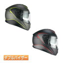 \全品P5倍★8/15(金)限定/【3XLまで】【ダブルバイザー】Cgm 360G Kad Ride Full Face Helmet フルフェイスヘルメットライダー バイク レーシング ツーリングにも かっこいい 大きいサイズあり おすすめ (AMACLUB)