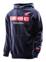 \全品P5倍★8/15(金)限定/Troy Lee Designs トロイリーデザイン Honda Wing Block Pulloverプルオーバー フリース パーカー カジュアルジャケット スポーティ ライダー バイク ツーリング 自転車にも かっこいい おすすめ (AMACLUB)