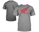 \全品P5倍★9/18(金)限定/Honda Apparel Wingman Short Sleeve Tee カジュアルTシャツ 半袖シャツ バイクウェア ス...