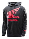 \全品P5倍★8/15(金)限定/Troy Lee Designs トロイリーデザイン Honda Wing Pullover カジュアルジャケット プルオーバー フリース パーカー フーディ ライダー バイクウェ バイク ツーリング 自転車にも かっこいい おすすめ (AMACLUB)