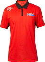 \全品1000円クーホン゜★7/28(月)限定/Fox Racing フォックス HRC Airline Polo カジュアルTシャツ ポロシャツ 半袖シャツ ...
