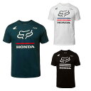 \全品P5倍★9/18(金)限定/Fox Racing フォックス Honda Premium Tee カジュアルTシャツ 半袖シャツ バイクウェア スポーティ...