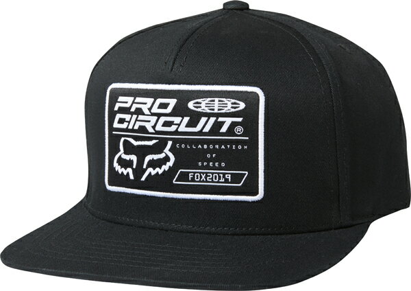 ＼全品最大20 off★5/20(月)5の日合わせ／Fox Racing フォックス Fox/Pro Circuit Snapback Hat ハット キャップ 帽子 スポーティ カジュアル 自転車にも かっこいい おすすめ (AMACLUB)