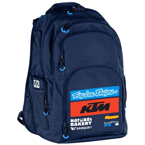 ＼全品2500円OFF★20時～4H限定／Troy Lee Designs トロイリーデザイン Team KTM Backpack バックパック ライダー バイク ツーリング 自転車にも かっこいい おすすめ (AMACLUB)