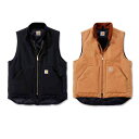 \全品3000円クーホン゜★20時〜6/4限定/Carhartt カーハート Duck Arctic Quilt Lined ベスト カジュアルジャケット ジッ...