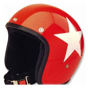 ＼全品4H限定全品2000円OFF★20時〜5/23(月)／Bandit バンディット Jet Star Red Jet Helmet ジェット ヘルメットライダー バイク ツーリングにも かっこいい アウトレット (AMACLUB)