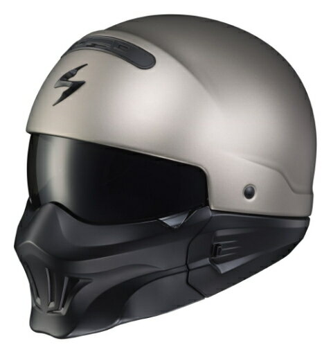 ＼全品最大20%off★8/20(土) 5の日合わせ／【3XLまで】Scorpion スコーピオン EXO Covert Titanium Evo Helmet ハーフ/フルフェイスヘルメット ストリート オンロード バイク ライダー ツーリングにも かっこいい 大きいサイズあり おすすめ (AMACLUB)