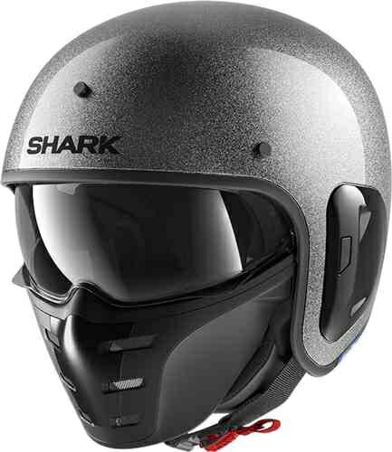 ＼全品2500円+5%OFF★5/25(土)限定／Shark シャーク Shark S-Drak 2 Glitter ジェットヘルメット 内部バイザー マスク ライダー バイク ツーリングにも かっこいい おすすめ (AMACLUB)