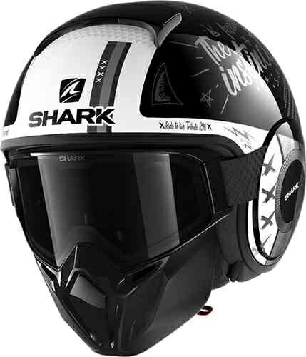 ＼全品2500円+5%OFF★5/25(土)限定／Shark シャーク Street-Drak Tribute RM ジェットヘルメット ライダー バイク ツーリングにも かっこいい おすすめ (AMACLUB)