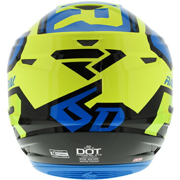 FXR RACING エフエックスアール 6D ATR-2 RACE DIV HELMET オフロードヘルメット モトクロスヘルメット ライダー バイク ツーリングにも かっこいい おすすめ (AMACLUB)