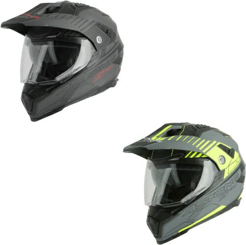 ＼全品P5倍★11/18(火)限定／Astone Crossmax S-Tech ヘルメット フリップアップサンバイザー ライダー バイク ツーリングにも かっこいい おすすめ (AMACLUB)