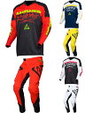 \全品P5倍★8/15(金)限定/【子供用】Answer アンサー Syncron Pro Glow Jersey Pant Combo (Youth) モトクロス オフロード ウェア バイク 上下セット ライダー バイク かっこいい おすすめ (AMACLUB)