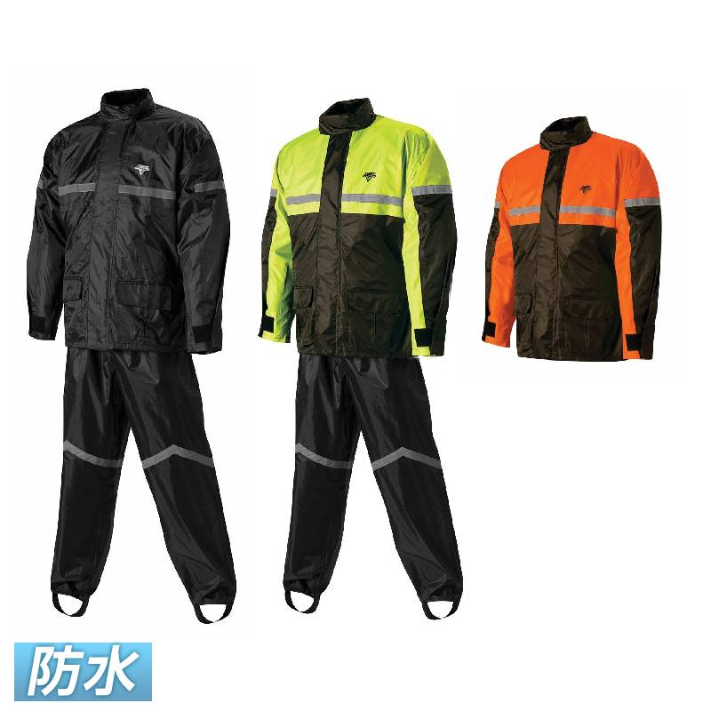 ＼全品2500円OFF★20時～4H限定／【防水】【4XLまで】Nelson Rigg Stormrider Rain Suit レインスーツ レインウェア 2ピースレインコート バイクウェア ライダー バイク ツーリングにも かっこいい 大きいサイズあり おすすめ (AMACLUB)