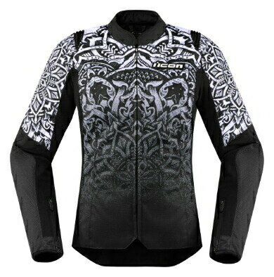 ＼全品1500円OFF★5/11(土)限定／【女性用】Icon アイコン Overlord SB2 CE Mandala Women's Jacket 女性用 ライディングジャケット バイクウェア ライダー バイク ツーリングにも かっこいい おすすめ (AMACLUB)