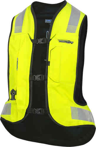 ＼全品2500円+5%OFF★5/15(水)限定／Helite へリート Turtle 2.0 Hi-Vis Airbag ライディングベスト ライダー バイク ツーリングにも かっこいい おすすめ (AMACLUB)