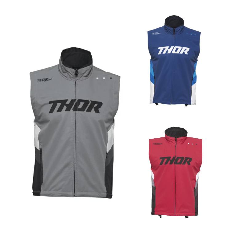 ＼全品1500円OFF★5/11(土)限定／【3XLまで】Thor ソアー Warmup Vest ライディングベスト バイクウェア ライダー バイク ツーリングにも かっこいい 大きいサイズあり おすすめ (AMACLUB)