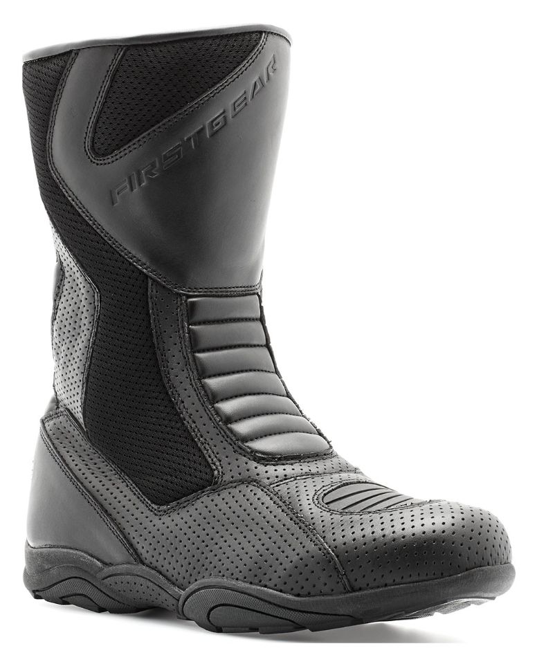 ＼全品3000円OFF5/13(月)★フルフェイス全品／Firstgear ファーストギア Strato Air Boots ライディングブーツ ライダー バイク レーシング ツーリング ハーレー バギーにも かっこいい おすすめ (AMACLUB)