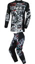 Oneal オニール Element Squadron V.22 モトクロス オフロードウェア ジャージ&パンツ 上下セット バイク ライダー かっこいい おす...