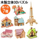 【マラソン限定価格】 パズル 3D 立体パズル 木製 7種 塔 おうち 家 大人 子供 インテリア おもちゃ 木製パズル 室内 遊び こども プレゼント ギフト おしゃれ 孫 女の子 男の子 知育玩具 誕生日 お祝い ワンコイン クリスマス 500円 ポイント消化 送料無料