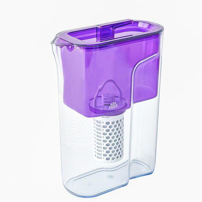 楽天市場】ポット型浄水器(カラーパープル)(浄水器・整水器 楽天市場】ポット型浄水器(カラーパープル)(浄水器・整水器