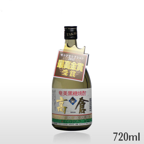 高倉 蔵　元　　 ： 奄美大島酒造 容　量　　 ： 720ml 度　数　　 ： 30℃ 原材料 　 ： 黒糖 生産地 　 ： 奄美大島 賞味期限 ： なし 黒糖焼酎は寝かせるほどにまろやかになり、美味しくなります。 保存方法 ： 直射日光のあたらない場所で常温保管して下さい。 美味しい飲み方 ：ロックがおすすめです。 ● 味わい この焼酎は3年の熟成を経て、さらに樫樽にて半年間貯蔵させました。樫樽特有の味、香りは洋酒を思わせます。ロックが良く合う人気の焼酎です。 出来たとのこと。 ※商品を安全に届けるために、右の図のようにお届け致します。 奄美をより身近に感じて頂ける様に、梱包時に島内新聞を、商品と一緒にお入れしております。 お楽しみに!!　 離島等は別途計算いたします 720ml以下の場合　 1本〜12本で1個口　 900ml以下の場合　 1本〜12本で1個口　 1.8Lの場合　 1本〜6本で1個口　 ※同量で複数の商品を取り混ぜてのご注文も1個口の範囲内のまとめ買いがお得です。 ※一升瓶1本〜2本までの発送には専用梱包材使用のため別途料金がかかります。