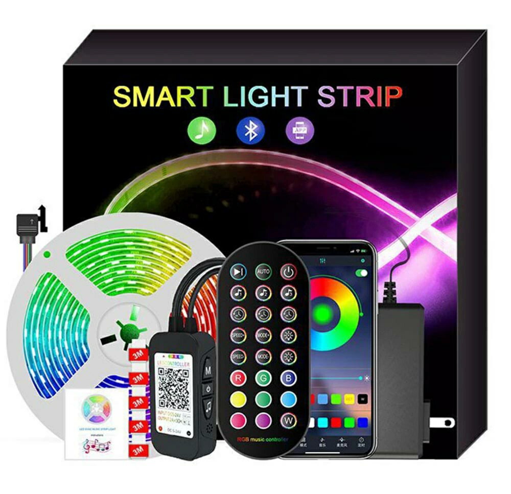 部屋 ネオンライト看板 両面ledテープライト 360LEDs DIY ledライト SMD5050テープ電球色 切断可能 間接照明 祝日装飾用テープライト PSE済 両面テープ LEDテープライト 雰囲気作り 20M USB式 RGB 棚下 天井 間接照明 超高輝度 寝室 切断可能 壁 調光調色