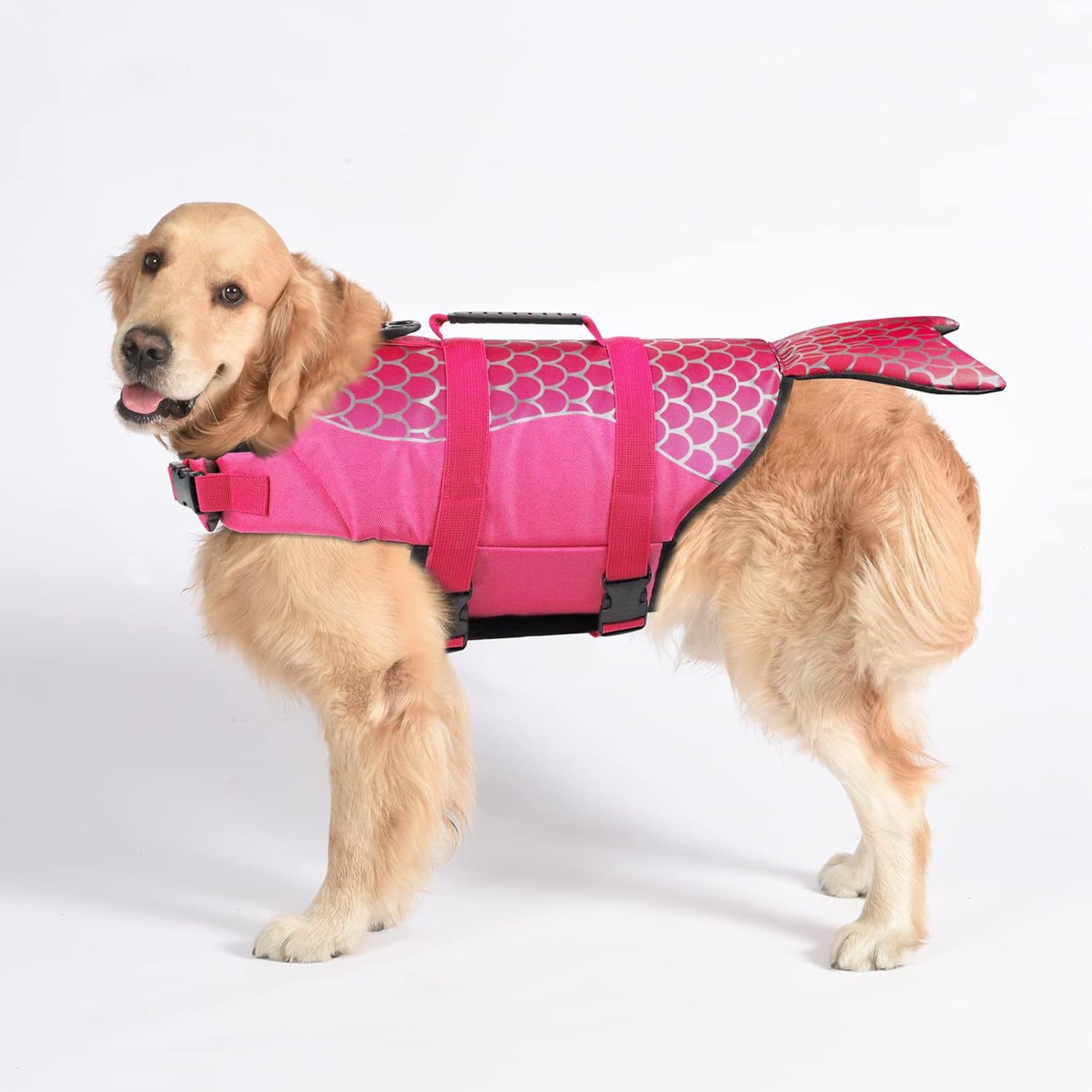 保護 水泳必需品 犬用ライフジャケット 犬の安全を守る 小型犬 中型犬 きらきら人...