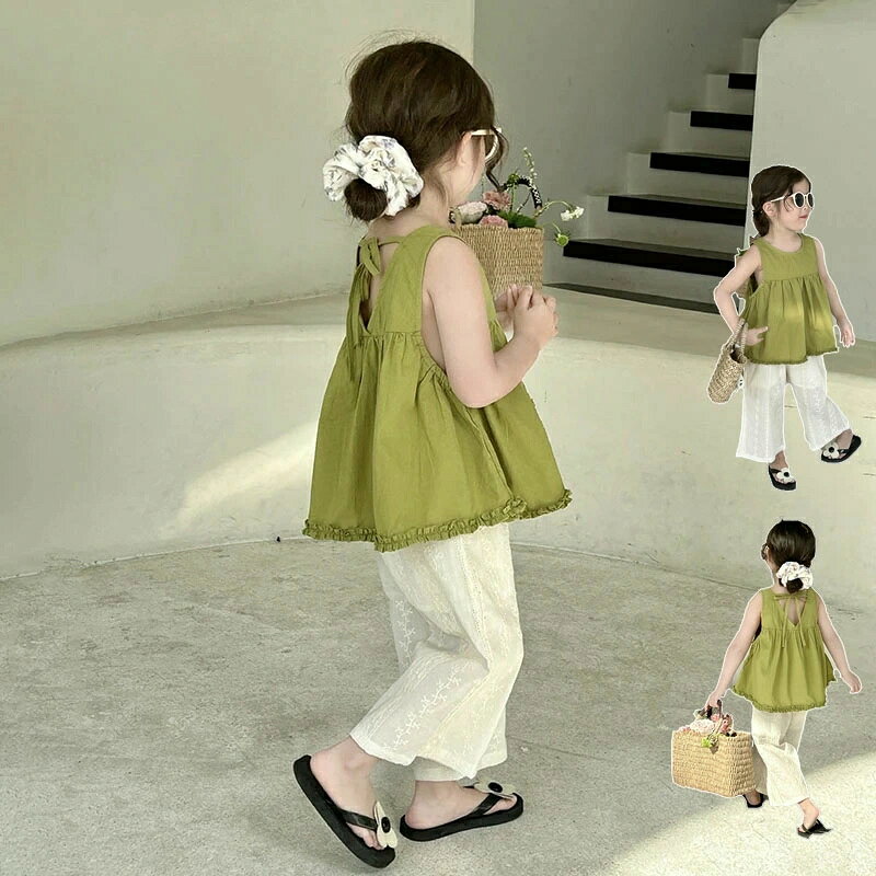tシャツ 入学 セットアップ ボトムス 韓国子供服 赤ちゃん 可愛い 子供服 入園 誕生日 110 幼稚園 おしゃれ お出かけ 女の子 ジュニア 100 キッズ ズボン 春 140 ベビー服 ガウチョパンツ 80cm 小学生 130 90cm トップス 120 夏 上下セット プレゼント