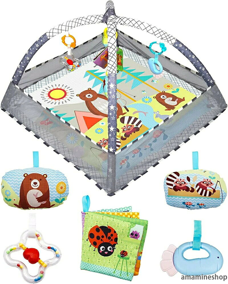 3in1 ギフト ベビートイ おすわり 子ども 女の子 ベビージム プレイマット 多機能 知育玩具 子供 ベビーサークル 出産祝い プレイジム ベビーおもちゃ 0ヶ月 男の子