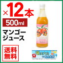 マンゴージュース500ml×12本 マンゴー 濃縮還元 栄食品 1ケース果実ジュース フルーツジュース ギフト 御中元 内祝 奄美大島