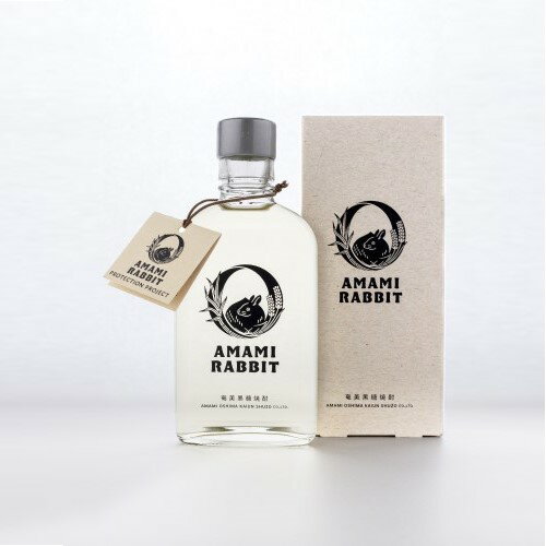 奄美　黒糖焼酎　奄美大島開運酒造　AmamiRabbit　アマミラビット　25度　200ml　化粧箱入り