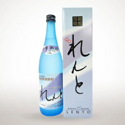 奄美　黒糖焼酎　奄美大島開運酒造　れんと　25度　720ml　化粧箱入り