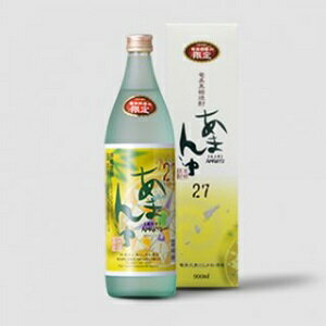 奄美　黒糖焼酎　徳之島　奄美大島にしかわ酒造　あまんゆ　27度　900ml　化粧箱入り