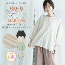 【期間限定クーポン配布】 大きいサイズレディース ブラウス 「ゆとりMARILYN」綿麻 刺子風 ランダムドット ブラウス _ シャツ トップス LL 3L 4L 夏 夏物 夏服 夏用 ぽっちゃり ゆったり カジュアル プラスサイズ 七分袖 きれいめ 上品 ガーリー 1262308