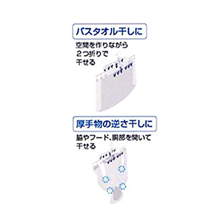 aisen ウイング アルミ 風通しハンガー 20P バーが伸びて素早く乾く LS005 ランドリー 洗濯グッズ 便利グッズ 型崩れ防止 乾く おしゃれ着洗い ハンガー 洗濯ばさみ 防水 amart-e-10000200 Aマートeショップ サンプル画像3