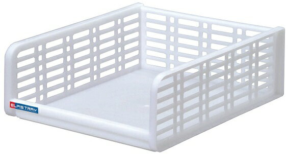 A4 クリアファイル サイズ 小物収納 エルピス トレー エルピストレー AF W 白 ホワイト ビジネス 書類 ..